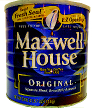 COFFEE MAXWELL HOUSE 39OZ CAN ADC 6/CASE (EA) - Coffee/Tea Products